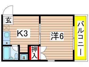 ハイツヤマギワの物件間取画像